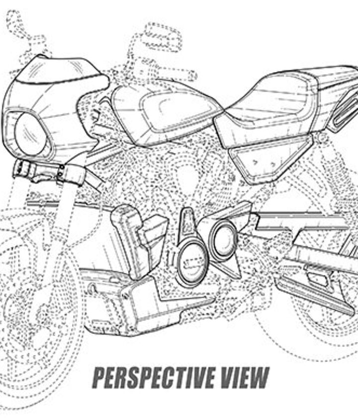 Harley-Davidson Files Cafe Racer and Flat Tracker Designs With Revolution Max Engine