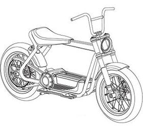 Harley-Davidson Electric Scooter Design Filings