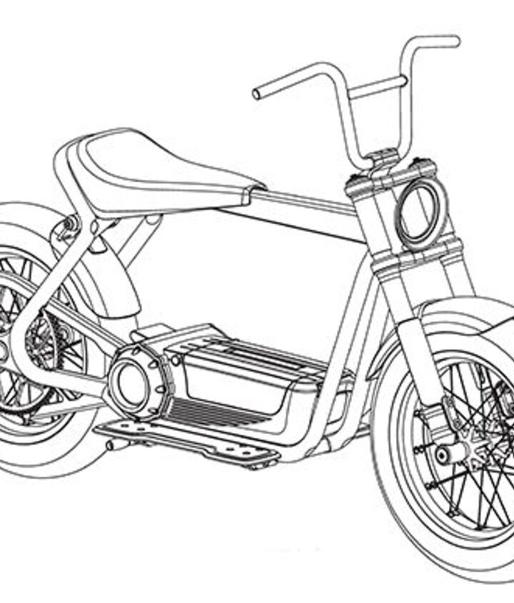 Harley-Davidson Electric Scooter Design Filings