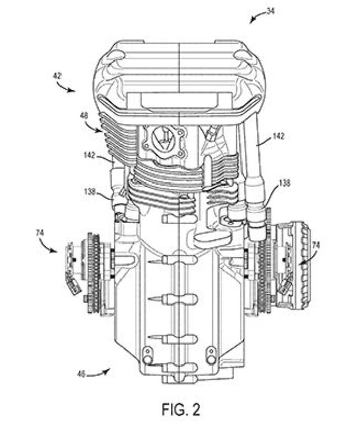 Harley-Davidson Files Patent for New V-Twin Engine With VVT