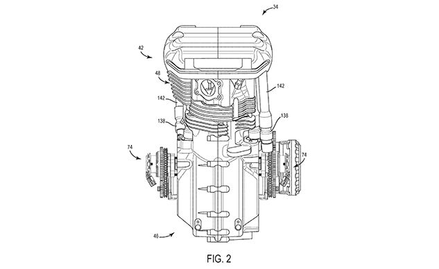 Harley-Davidson Files Patent for New V-Twin Engine With VVT