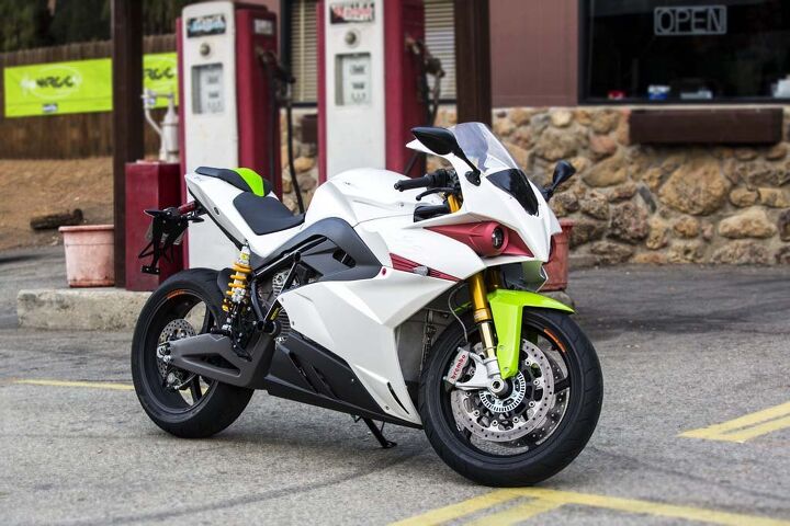 2015 energica ego second ride review video, Irony dispensed here