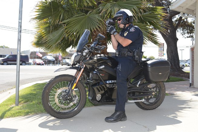 the life electric you have the right to remain silent, Like the Harley s the Zeros are assigned to Ceres traffic division Here Sergeant Coley monitors traffic speeds using a Lidar speed gun which uses laser technology rather than radar to accurately capture a vehicle s velocity