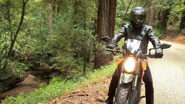 the life electric high tech escape video, The DS already satisfies Curt s need for power speed and adventure Future electric motorcycles will certainly advance but as far as Schwebke is concerned his DS isn t going anywhere