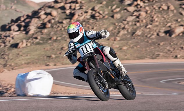 motorcycle com races to the clouds at pikes peak, Practice time was crucial as we had to learn the course quickly while collecting data to use to fine tune our race settings Photo Mike Rogers