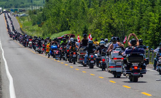 The Bikers Reunion is Just Like Every Other Motorcycle Rally – Except That It's Not – Video