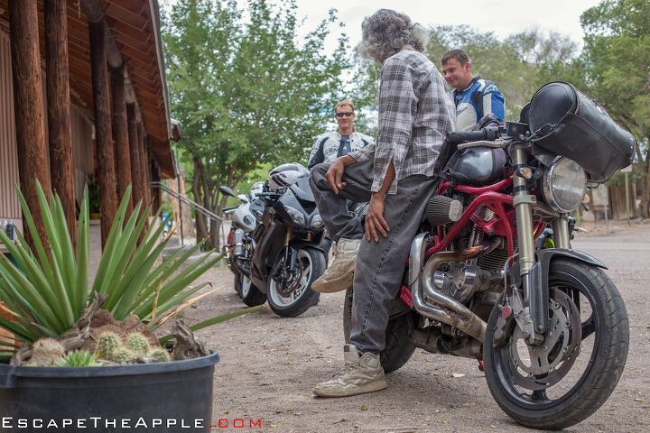 escape the apple part 6 video, The team stops to chat with a few locals in the historic small town of Hillsboro New Mexico near the Gila Cliff Dwellings