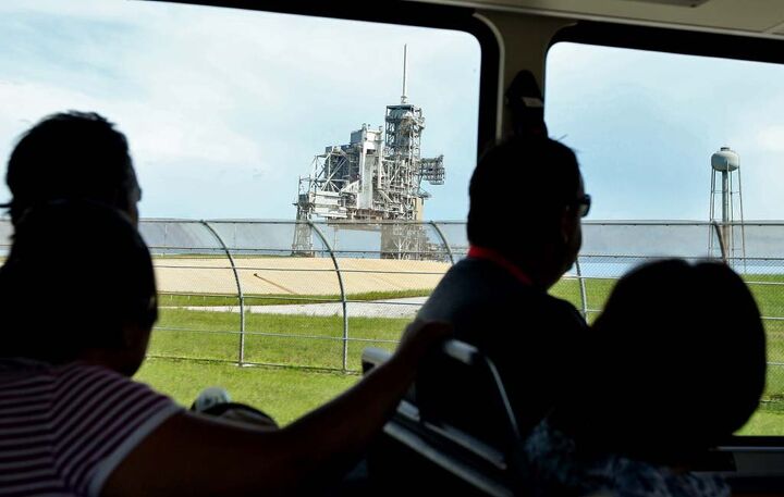 the wings tour 2014 leg three video, The Kennedy Space Center offers a bus tour of its grounds including their many launch pads
