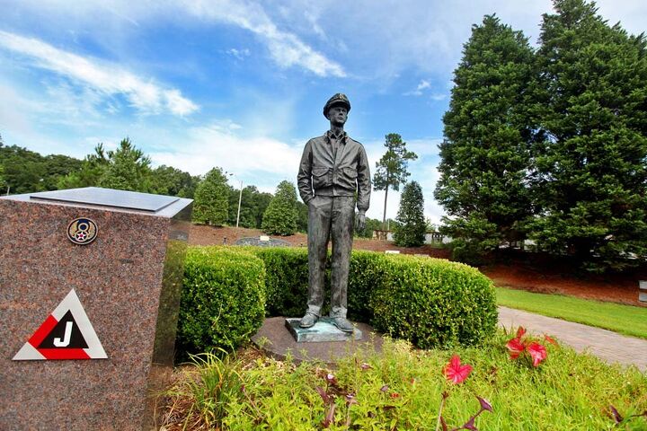 the wings tour 2014 leg three video, The grounds of the Mighty Eighth Air Force Museum feature memorials to many flyers including Captain Ben Love who survived 25 combat missions and went on to help found the museum