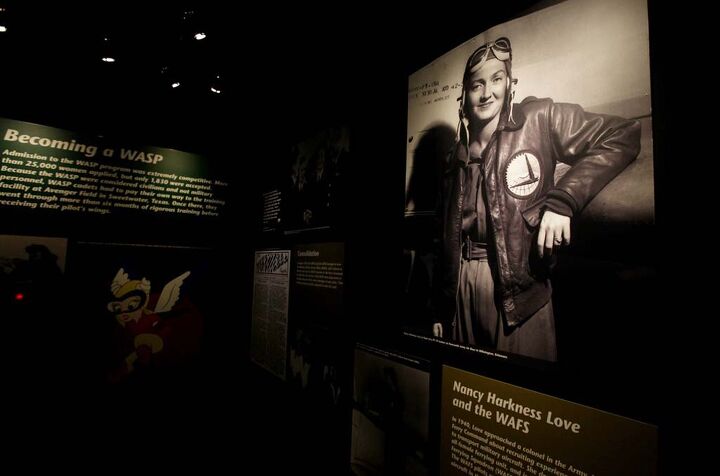 the wings tour 2014 leg three video, The Fly Girls exhibit honors early women aviators including the 40 000 who served in the Army Air Corp during World War II More than 1 000 served as Women Air Service Pilots WASPs