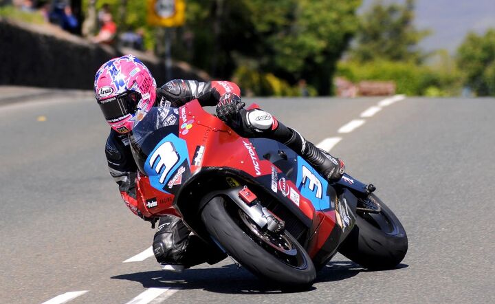 victory brammo race isle of man tt zero, Lee Johnston rode the Victory electric bike an evolution of the Brammo Empulse RR to a podium finish in the TT Zero race