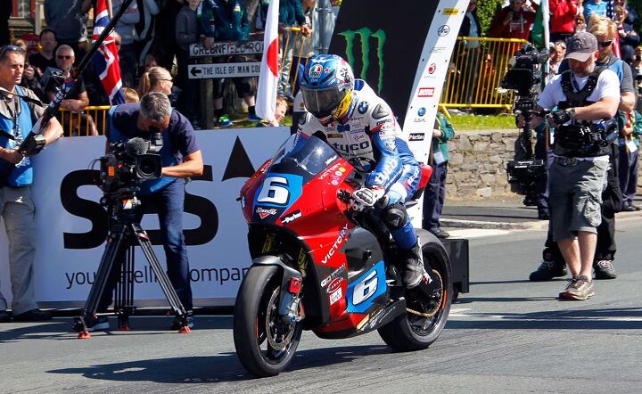 victory brammo race isle of man tt zero, Guy Martin was a last minute replacement for William Dunlop