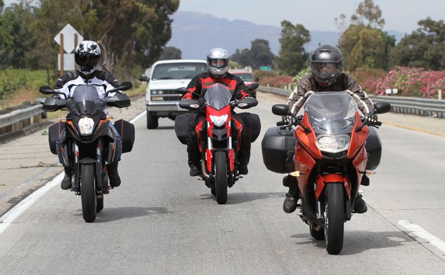 2013 middleweight sport touring shootout video, We enjoyed having the choice of three distinct flavors of lighter weight sport tourers whose disparate qualities add up to a very tight ScoreCard The best choice for you in this loose class depends on how you intend to use your motorcycle