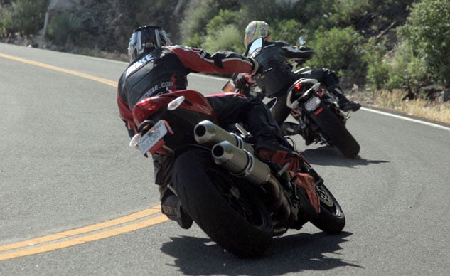 2013 italian middleweight streetfighter comparo video, Both Italian nakeds are entertaining to ride in the canyons The Brutale s incredible agility is offset by minimal stability and disconcerting throttle response The Streetfighter trades nimbleness for stability