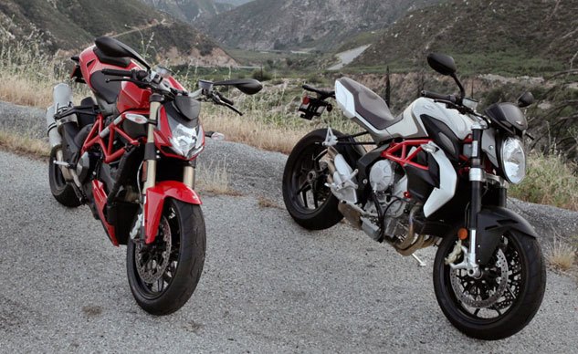 2013 italian middleweight streetfighter comparo video, Naked sportbikes don t get much lovelier than this