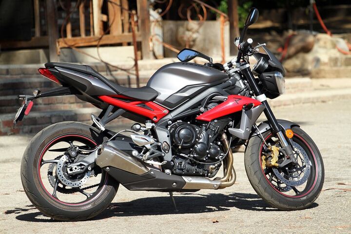 2013 mv agusta brutale 675 vs triumph street triple r video, With 50 000 sold worldwide during the last five years the Street Triple is Triumph s best selling model