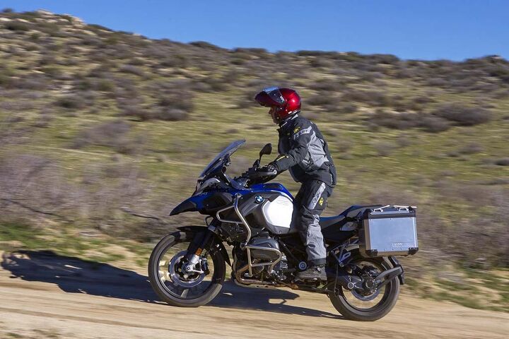 battle of the adventures bmw vs ktm video, BMW lists the base model GSA s MSRP at 18 340 with the Premium Package adding 3355 for a retail price of 21 695 Saddlebag mounts are included in the Premium Package price actual saddlebags are not Add another 1668 for those Price as tested 23 463