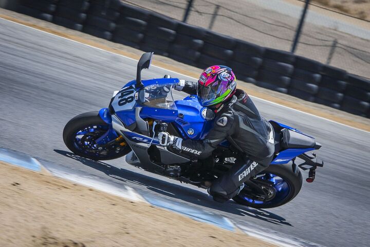 2015 six way superbike track shootout video, There s a lot to love about the new R1 but it fell a bit short of expectations