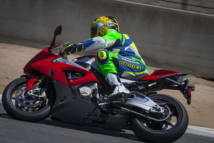2015 six way superbike track shootout video, Gear Shift Assist is a nice feature but it could still benefit from better tactile feel on down changes