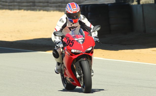 2015 six way superbike track shootout video, Clamping on the Ducati s M50 Brembos throughout the day we were continually amazed how well they performed