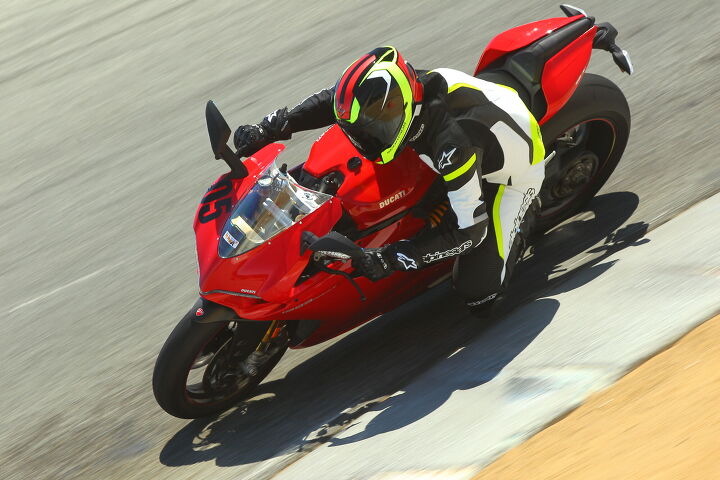 2015 six way superbike track shootout video, The Ducati 1299 Panigale S is a great bike no doubt about it But there s another Italian we liked even better
