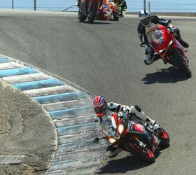 2015 six way superbike track shootout video, The Ducati and BMW were worthy competitors on track and in the scorecard but in the end the Aprilia leads the way