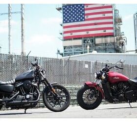 The Great American $9k Cruise-Off: H-D Iron 883 Vs. Indian Scout Sixty