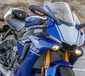 2017 superbike street shootout, When it comes to appearances there s no arguing the Yamaha is in a class of its own but avant garde styling can be polarizing Some of our testers love the look of the R1 while others are less enamored