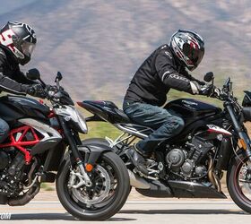 800cc Euro Triples Streetfighter Faceoff | Motorcycle.com
