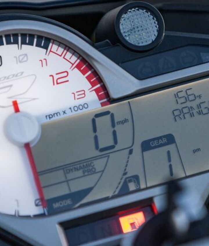 2017 supernaked streetfighter shootout, All systems are go and there are plenty of them thanks to BMW s long list of electronic comforts and aides