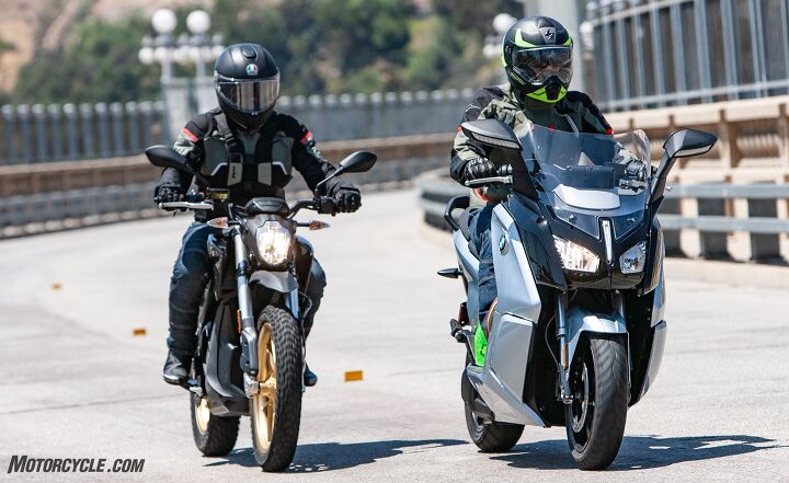 urban electric motorcycles bmw c evolution scooter and zero dsr