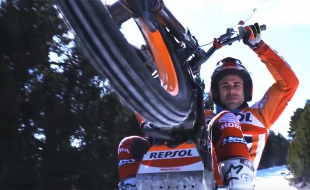 Weekend Awesome - Trials King Toni Bou in the Snow