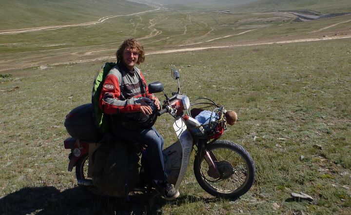 ed march around the world on a 30 year old honda c90