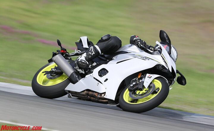 2017 yamaha yzf r6 review, We ve never had any complaints with the R6 s chassis before and I was reminded why during this track ride It s simply an agile and athletic package that s as potent now as it was all those years ago