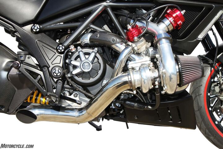 tested 225 hp ducati diavel turbo