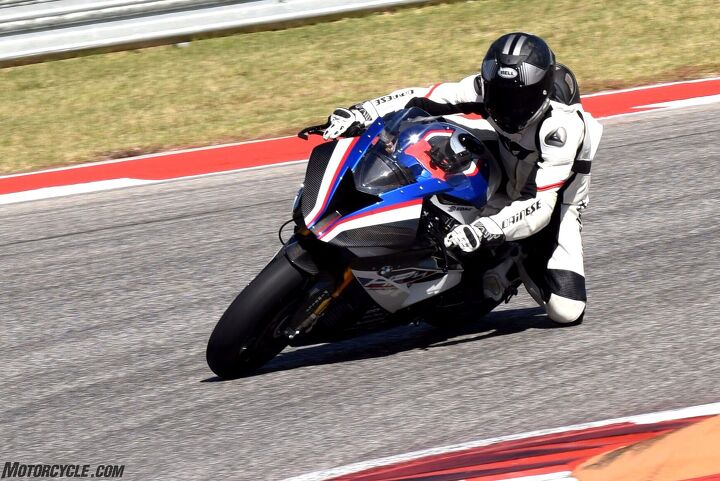 bmw hp4 race first ride review, The efforts BMW made to reduce weight from the S1000RR are readily apparent in its adroit and immediate steering responses
