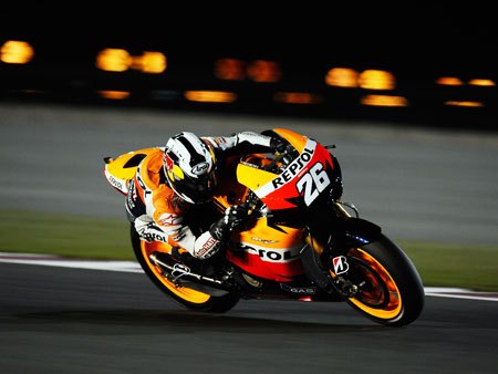 events motogp 2011 qatar preview 90563, Dani Pedrosa and the rest of the Honda contingent dominated the off season testing sessions