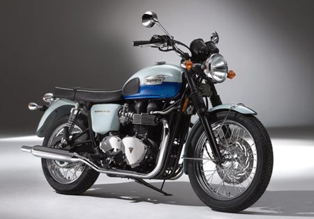 featured motorcycle brands, The special edition Triumph Bonneville Sixty has the chromed headlight first introduced in the 1960 Bonneville T120