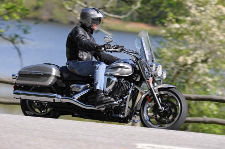 manufacturer 2012 yamaha v star 950 review 91278, Riders taller than six feet might consider the ergonomics of the rightly sized mid displacement cruiser a bit cramped Roderick is 5 feet 11