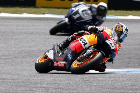 events motogp 2011 estoril results 90893, Dani Pedrosa outraced Jorge Lorenzo at Estoril for his first win of the season