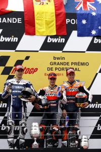events motogp 2011 estoril results 90893, Jorge Lorenzo Dani Pedrosa and Casey Stoner currently top the points standings in that order