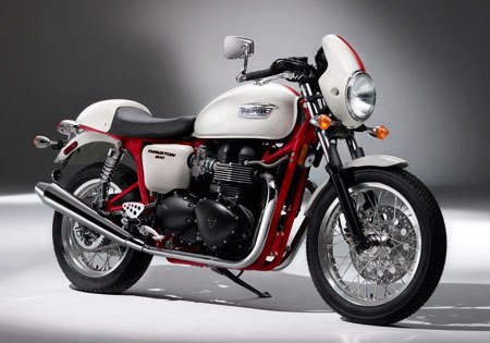 triumph introduces 2010 thruxton se, The 2010 Triumph Thruxton SE is expected to arrive in North America in the spring