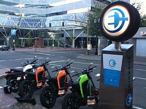 how to electric motorcycles primer 89474, Looks kind of like a gas pump More recharging stations like this one with Brammo Enertias parked nearby will be needed if EVs are going to succeed