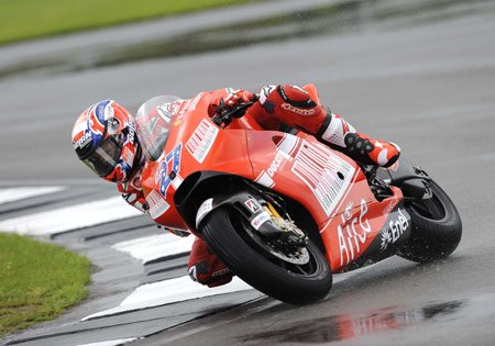 events motogp 2009 donington preview 88601, Casey Stoner was fastest in a wet free practice session until he was surpassed by a final effort by Dani Pedrosa
