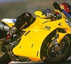 manufacturer year 2000 world supersport shootout 15648, Once a rider adapted to the Ducati he was one with the universe