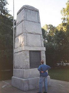 into the cherokee nation, The Trail of Tears Monument