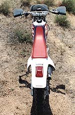 living with honda s xr250r motorcycle com