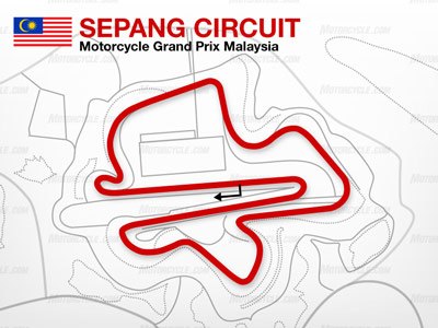 motogp 2010 sepang preview, The Sepang Circuit is one of the longest tracks on the MotoGP schedule at 3 44 miles