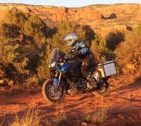 2012 yamaha super tenere review motorcycle com, We were among the first to ride Yamaha s new Super T n r on American soil It s a viable contender to BMW s R1200GS with standard traction control and antilock brakes