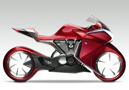 new website for honda v 4, Honda introduced its V 4 concept model at Intermot 2008